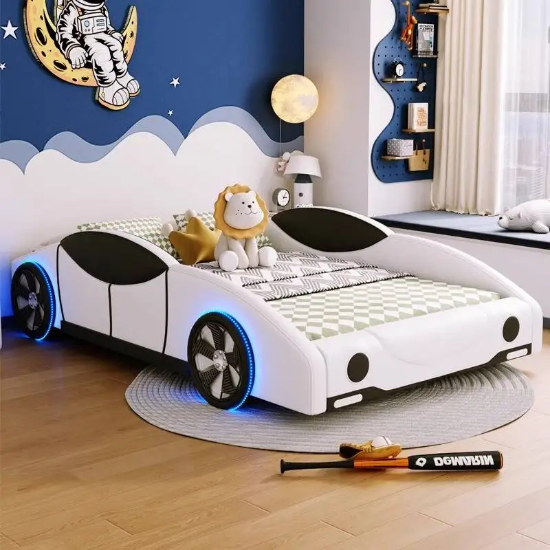 

Black Minimalist Kids Beds Storage Nordic White Single Design Kids Beds Modern Custom Wooden Lettino Per Bambini Furniture Home