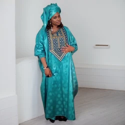Abayas For Women Dubai African Muslim Fashion Dress Caftan Marocain Evening Party Dresses Satin Boubou Robe Djellaba Femme 2025