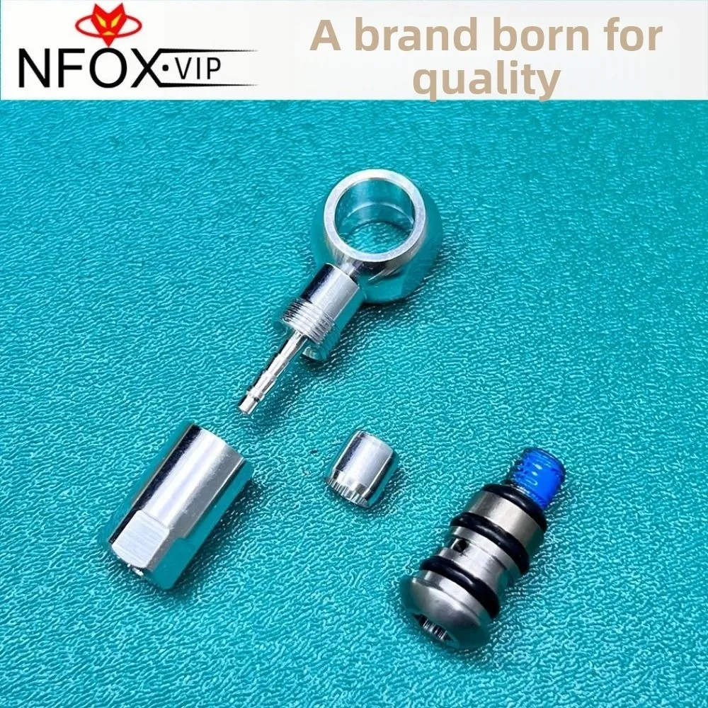 Fitting Features 5-wire Rotatable Body Bicycle Hydraulic Brake Oil Pipe M5 Screw Compatible Xod
