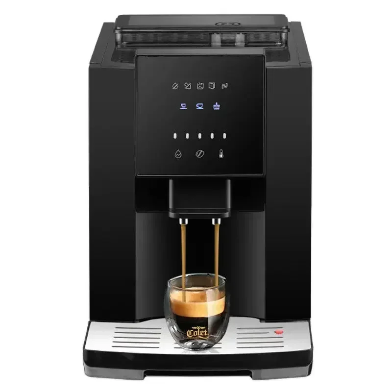 Q07R Coffee Machine. Household. Fully Automatic. Italian & American Style. Small. Grinding Integrated. Automatic Cleaning. New.