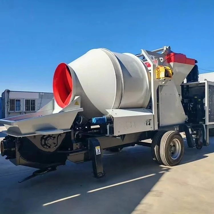 Factory Direct-sale Energy Saving Motor Concrete Mixing and Pumping Integrated Machine Conveying Equipment