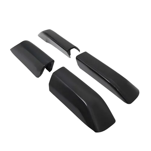 Imagen 2 del producto Cubierta de protección de tapa final de estante de rieles de techo de coche para Toyota 4Runner 2010-1019 rieles de techo estante de pierna cubierta de pierna de estante de rieles de techo 4 Uds