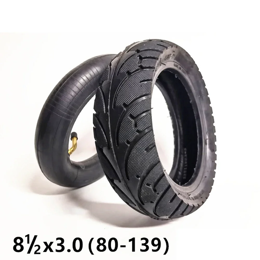 8 1/2x3.0(80-139) الأنبوب الداخلي ومجموعة الإطارات 8.5x3-5.5 استبدال الإطارات سكوتر كهربائي اكسسوارات الدراجات أجزاء