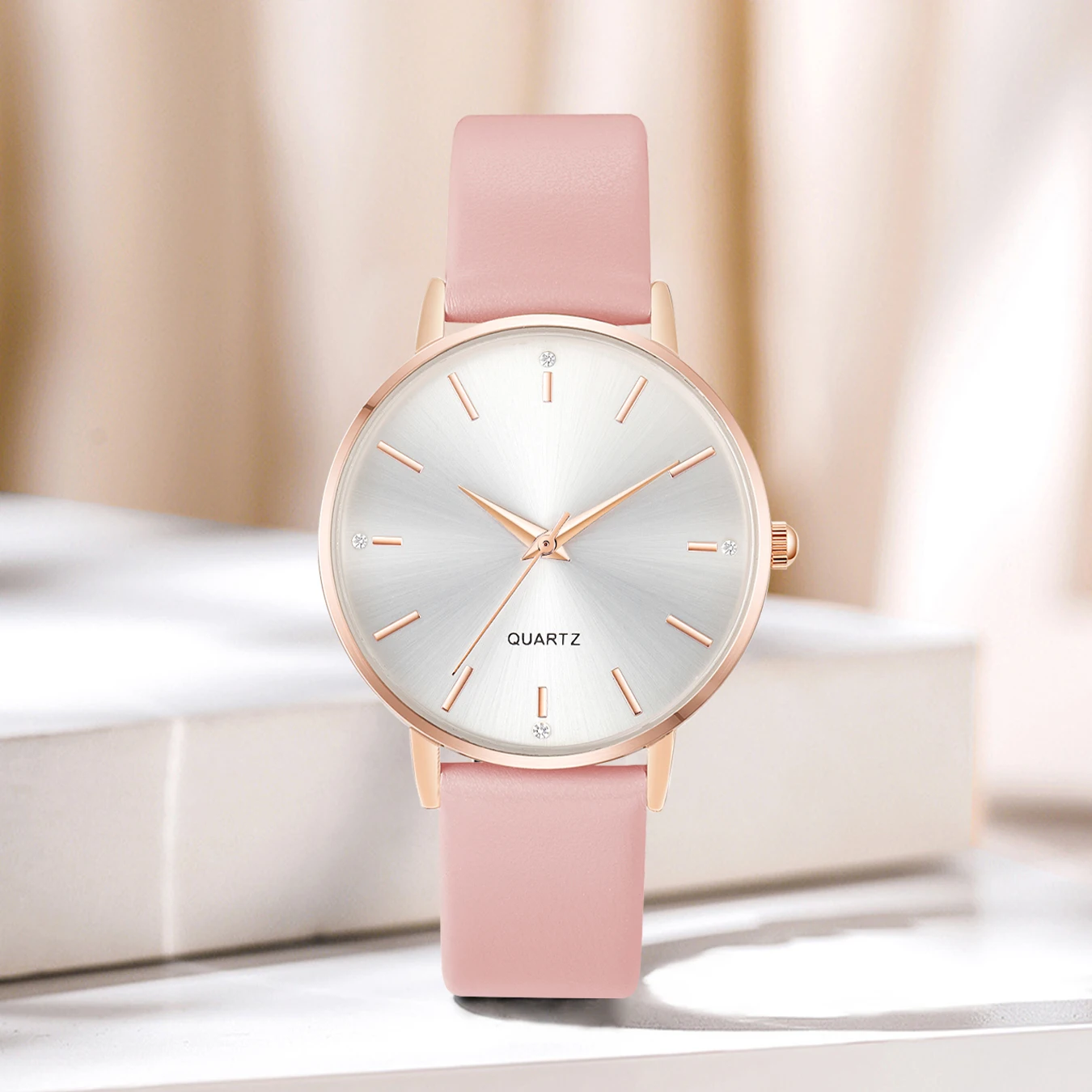 Watches for Women Leather Band Luxury Watches Quartz Watch Casual Bracelet Watch for Women