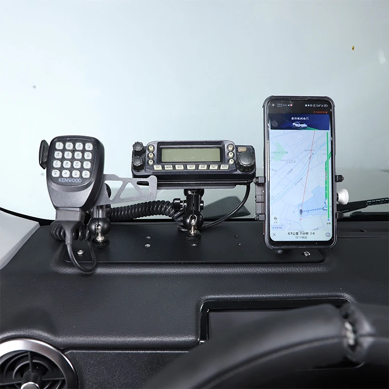 For Ineos Grenadier 2020-2025 Aluminum Alloy Car Off-Road Multifunction Dashboard Phone Bracket Mount Holder Car Accessories