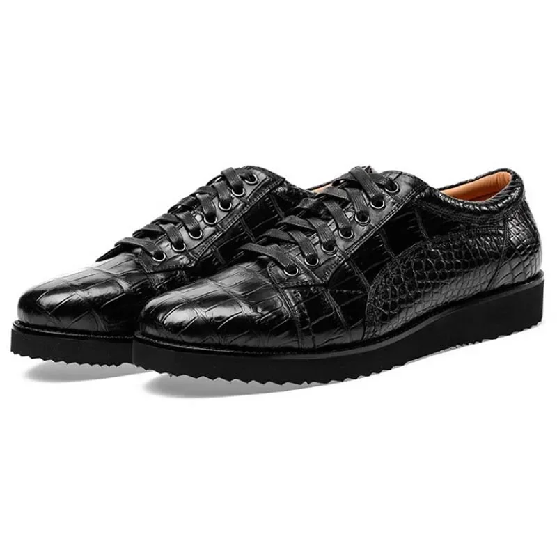 

Ourui, Новое поступление, повседневные черные мужские туфли на шнуровке, мужские одинарные туфли