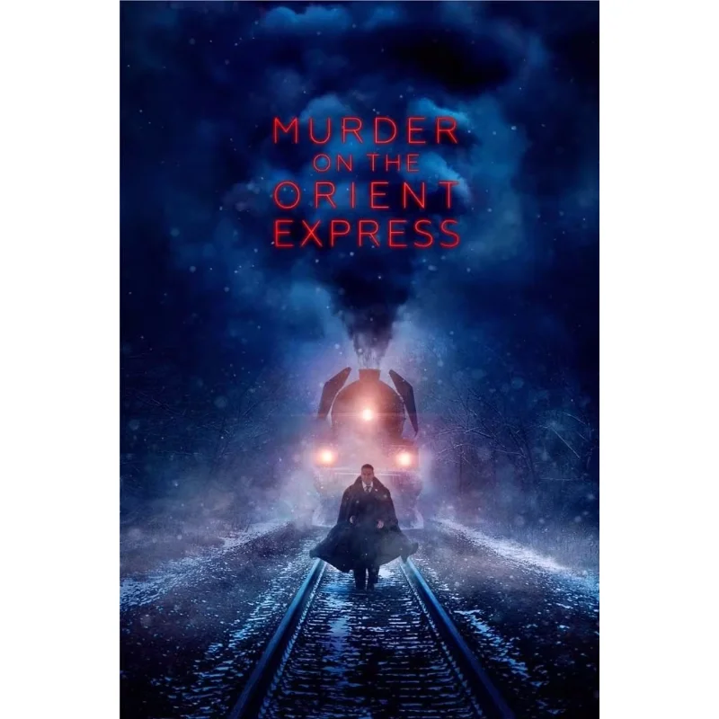 Home Decor Murder on the Orient Express 3-Silk Art Poster Wall Sticker Decoration Gift