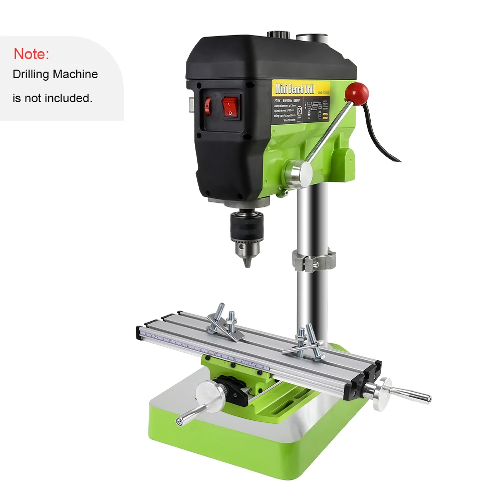 Imagem -06 - Allsome-mini Precision Milling Machine Worktable Multifunções Broca Torno Fixture Mesa de Trabalho Cruz Slide Tabela