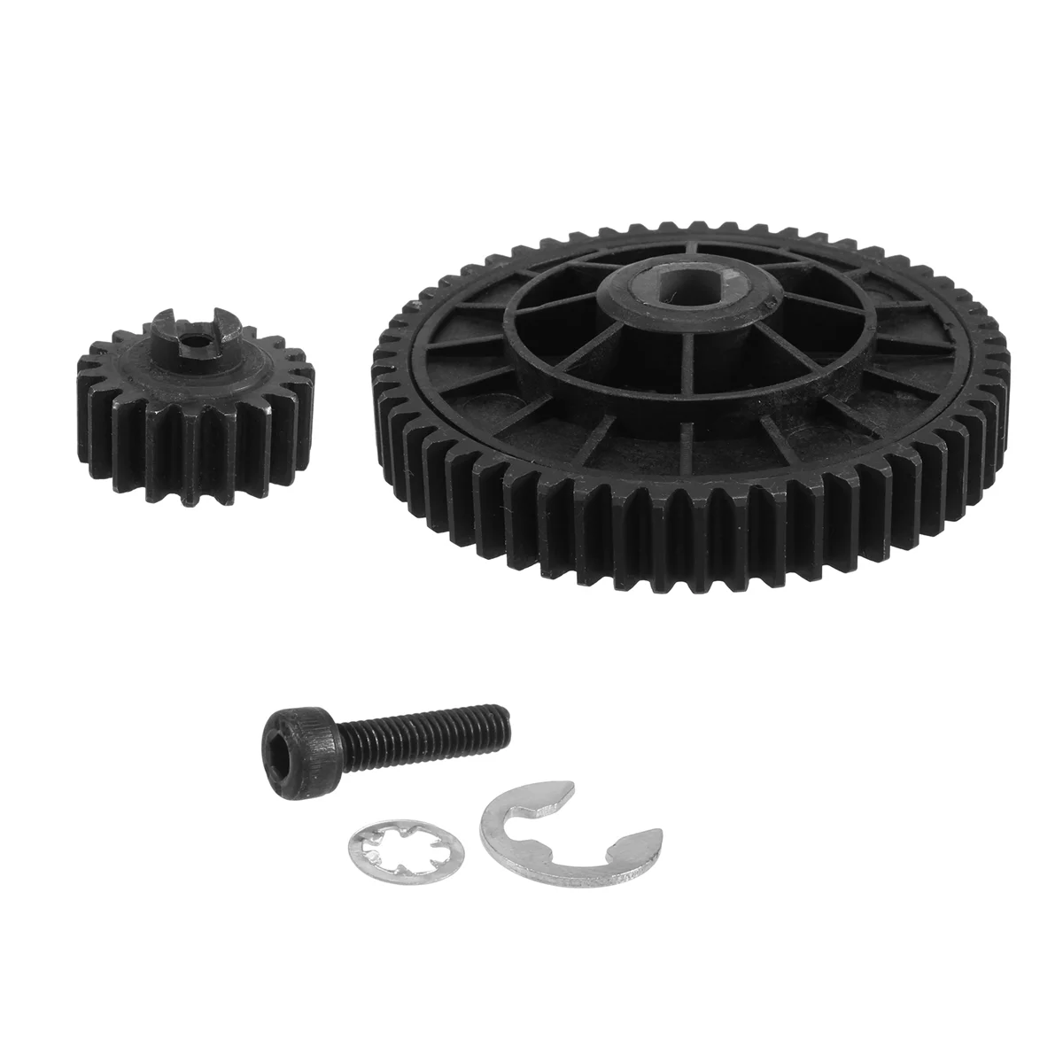 ABEZZ Off Road Car High Torque Spur 55T/19T Metal Gear Kit Fit 1/5 HPI ROFUN BAHA ROVAN KM BAJA 5B 5T 5SC Game Parts