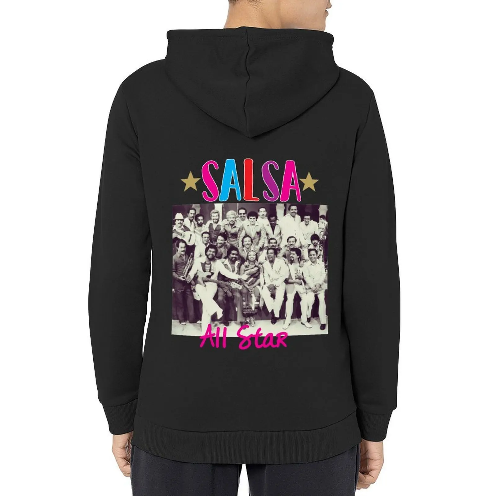 Salsa Singers Sudadera con capucha ropa para hombres estilo japonés ropa de estilo coreano ropa coreana chándales