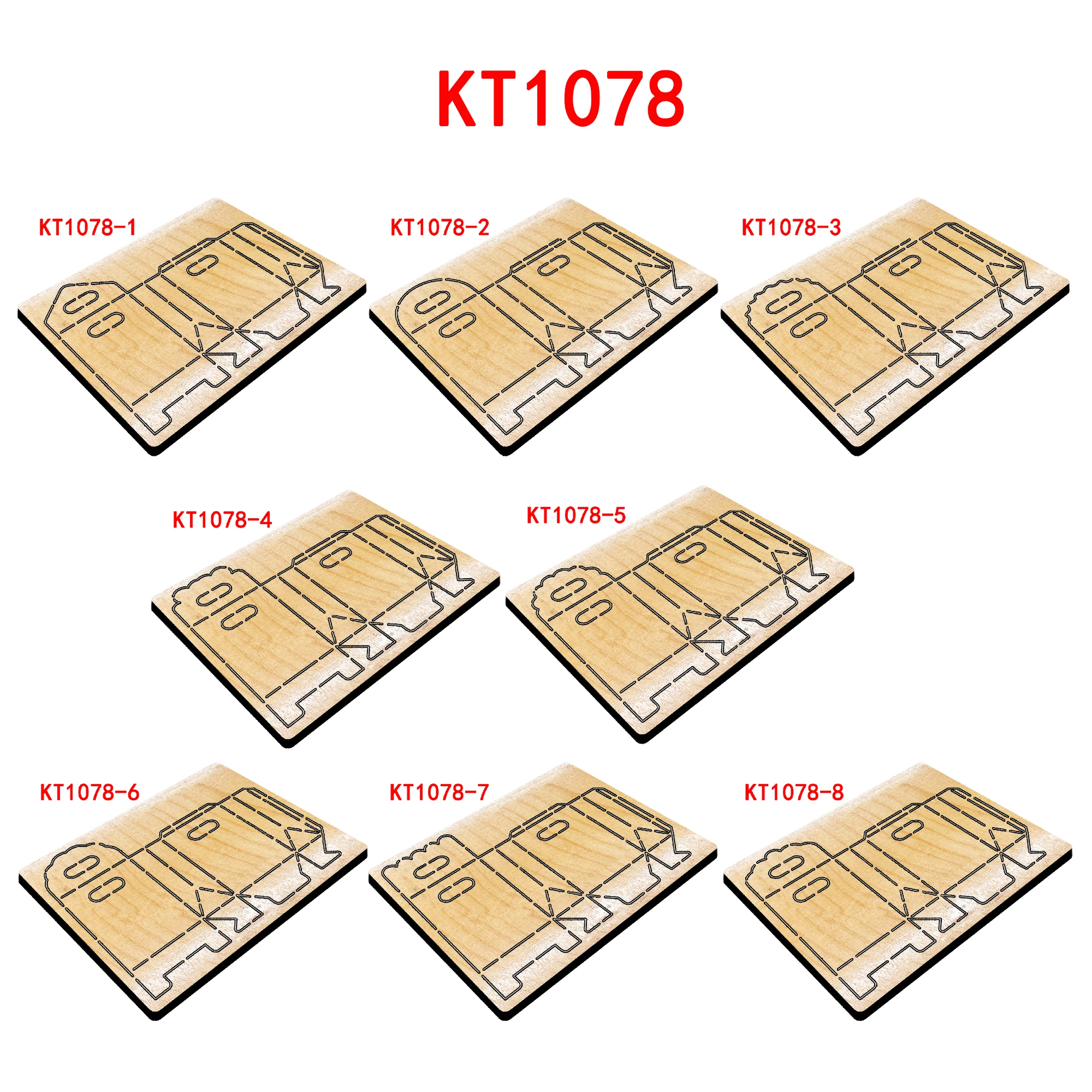 Candy Box Cutting Dies Wooden Dies Suitable for Common Die Cutting Machines on the Market