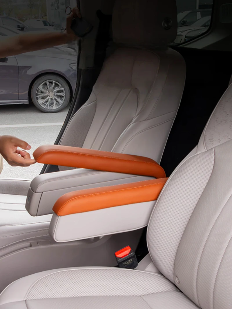Fit for JETOUR G700 2025 2026 Modified Car Armrest Protective Cover Car Accessories Car Second Row Seat Armrest Protective Cover