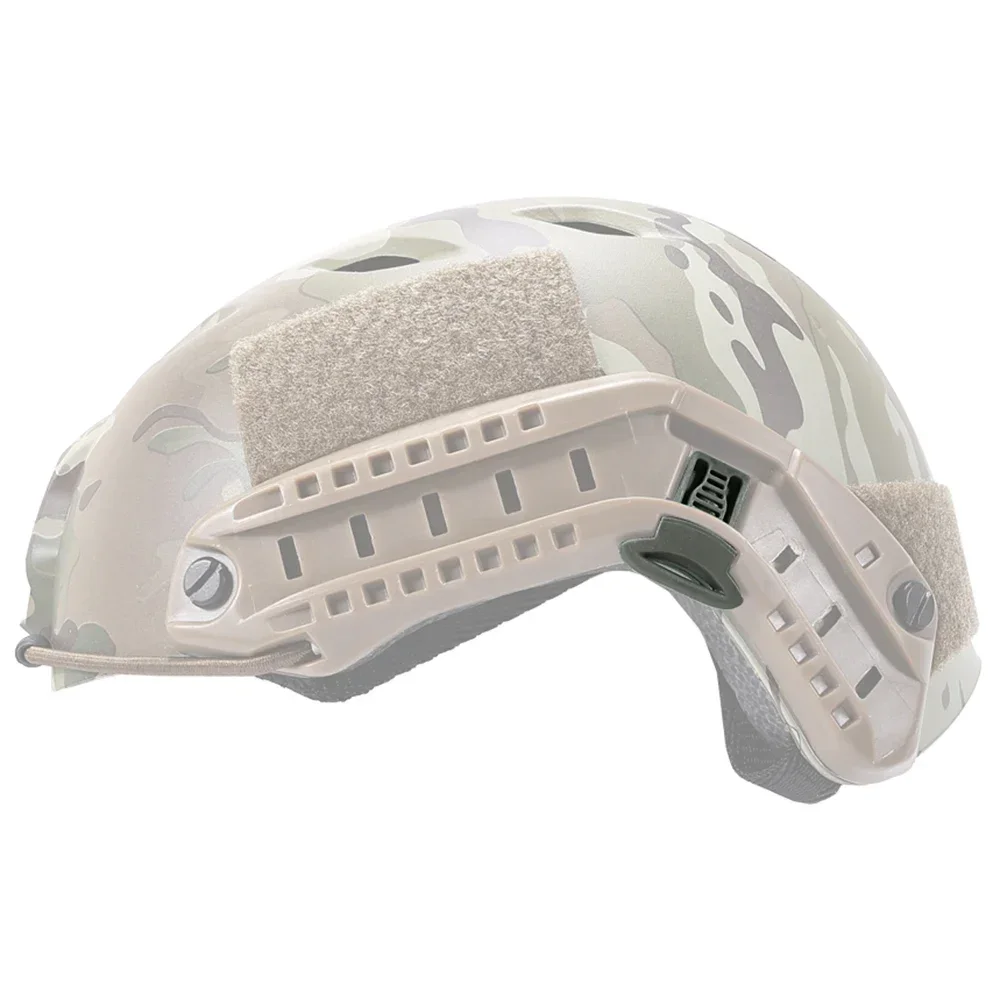 Clip montaje riel lateral casco táctico – Airsoft Paintball - imagen 5