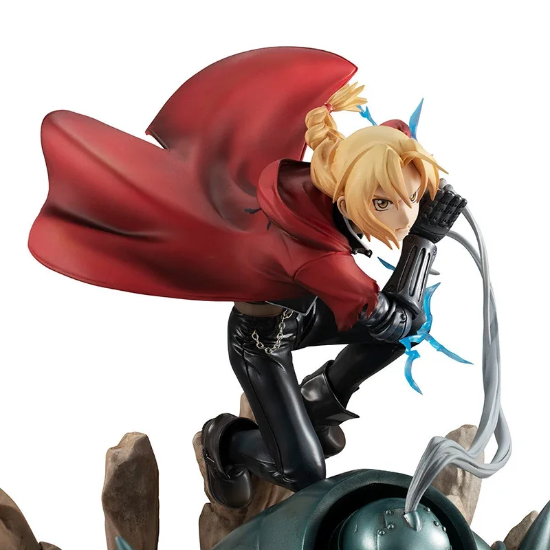 ONE PIECE Original Mega House Edward Newgate Alphonse Elric Action Figure PVC Collectible Model Dolls Statuette Ornament Gift