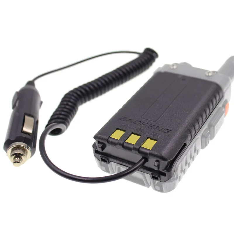 Автомобильное зарядное устройство BAOFENG для BaoFeng UV 5R 5RE BF-888S UV-82, зарядный кабель UV-5R TYT TH-F8, зарядное устройство