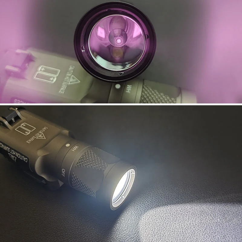 Tactical Flashlight X300V LED and IR Light 850nm Dual Output Outdoor Hunting Scout Light Fit 20mm Rail Metal - Image 6