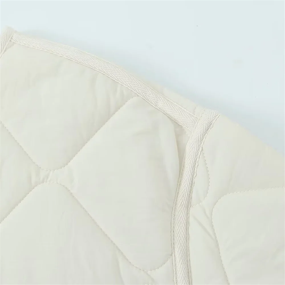 Giacca da giacca in cotone monopetto con decorazione tascabile girocollo allentata casual da donna nuova autunno