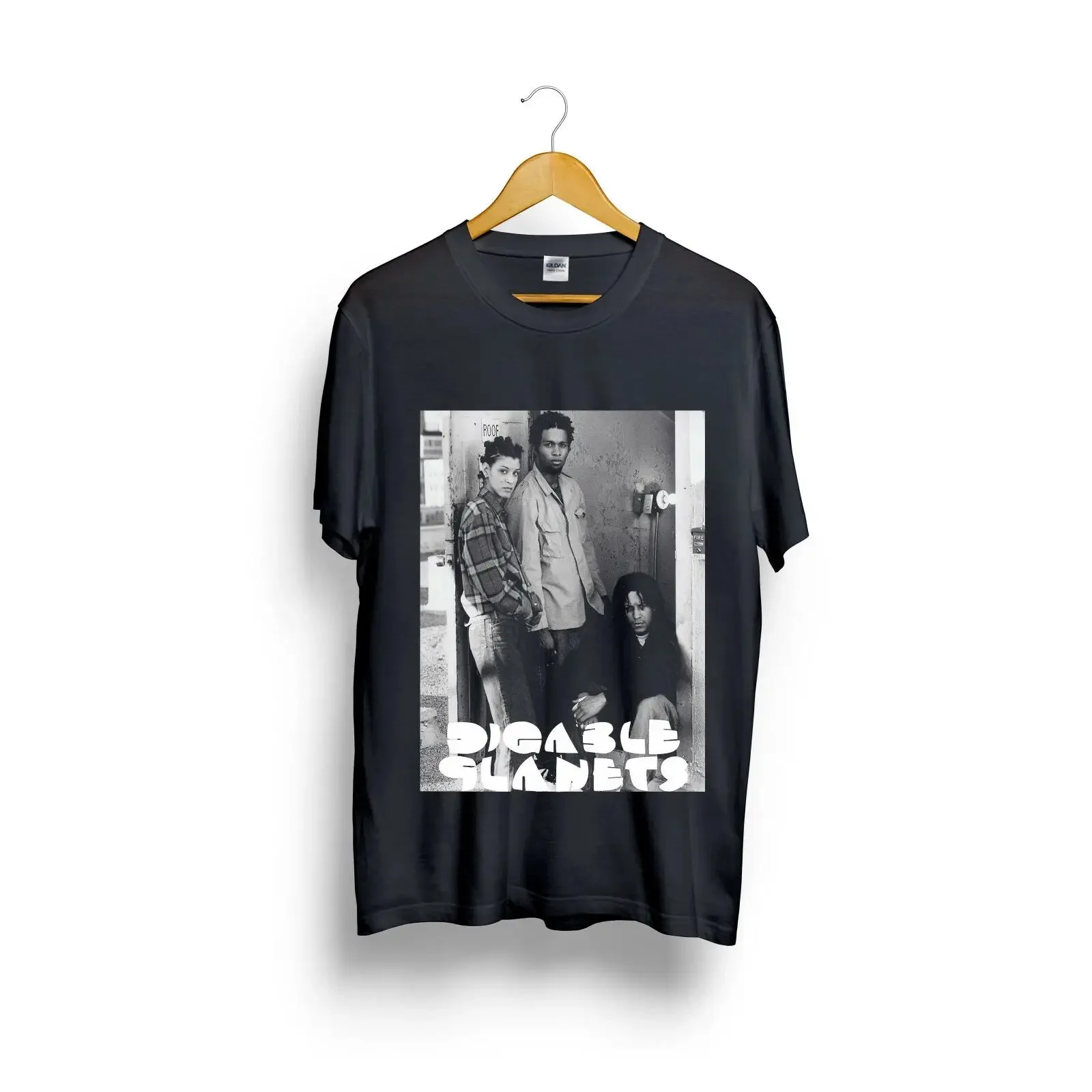 Digable Planets hip hop Black T Shirt Size S 5XL vintage Washed Unisex Stylish Soft graphic Casual streetwear Slightly
