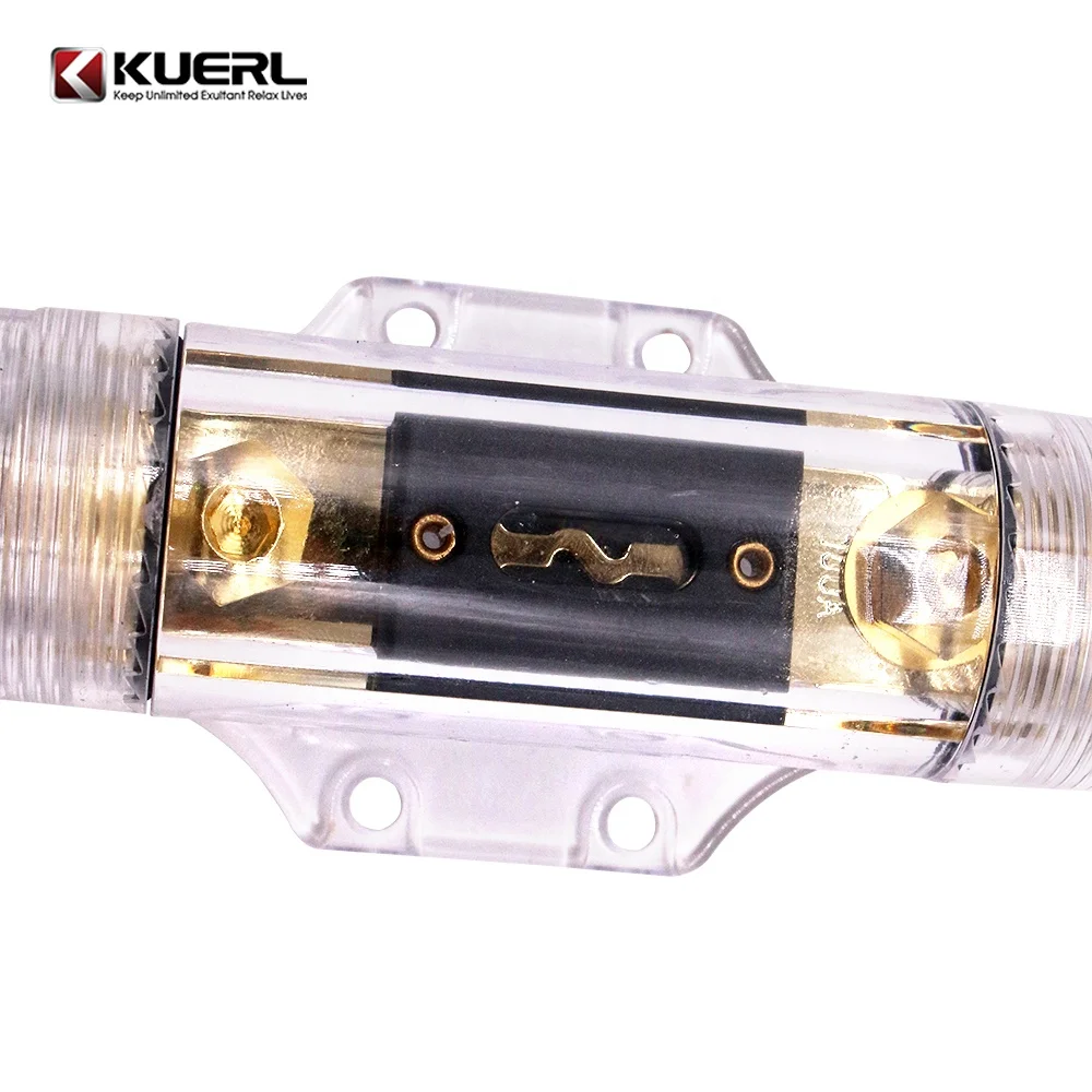 Pure Copper Auto Anl Fuse Holder High Quality Car Audio Fuse Holder Block with 100A Fuse