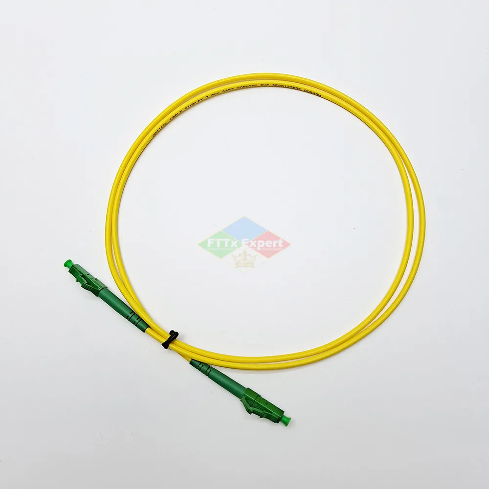 50 قطعة LC/APC-LC/APC الألياف البصرية التصحيح الحبل وضع واحد 1 متر/2 متر/3 متر الألياف البصرية كابل قافز البسيط LC APC 2.0 مللي متر أو 3.0 مللي متر PVC FTTH