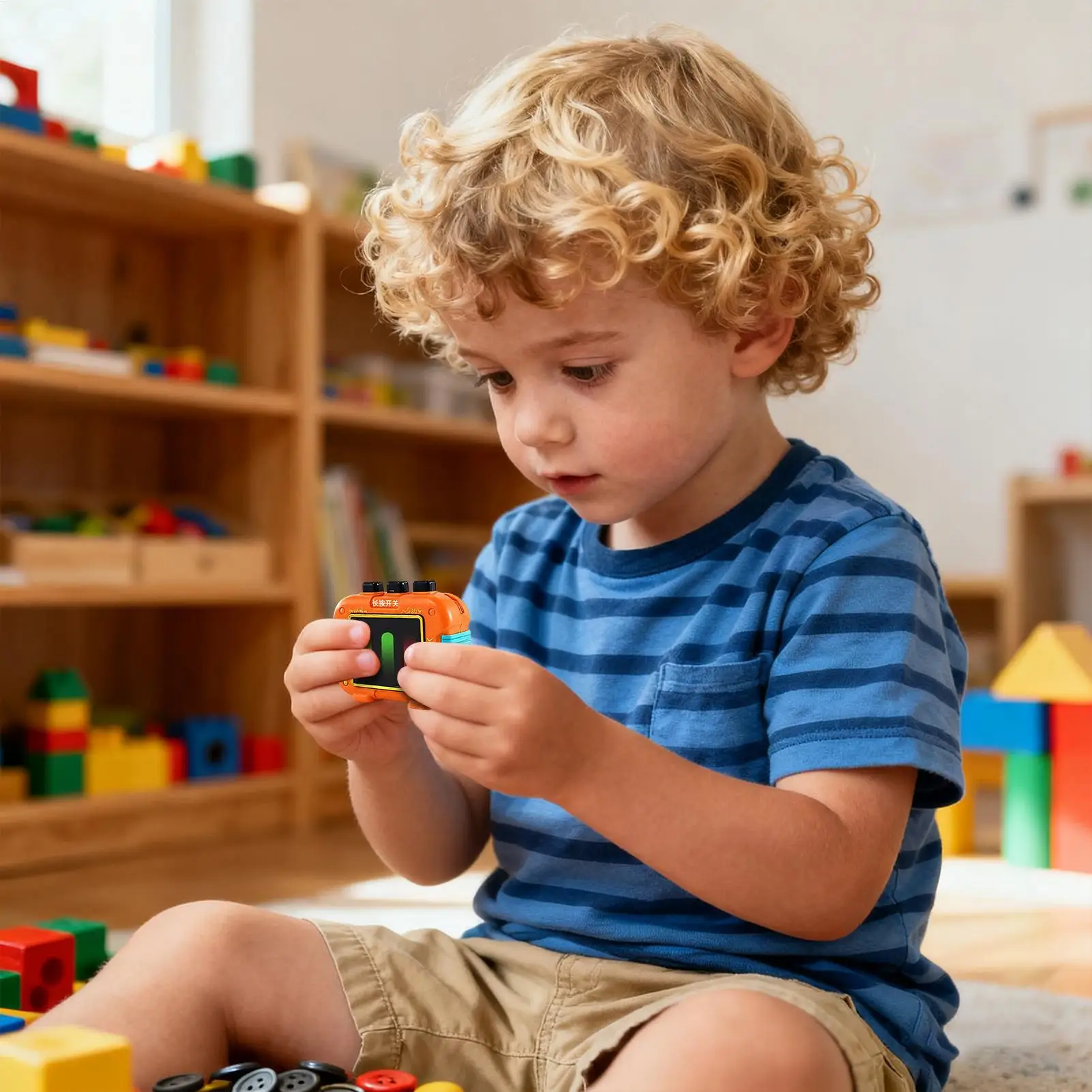 تململ لعبة تضيء سرعة الصحافة دفع إيقاع لعبة ألعاب متململة مع صوت للمنزل السفر الاسترخاء التركيز عيد الميلاد