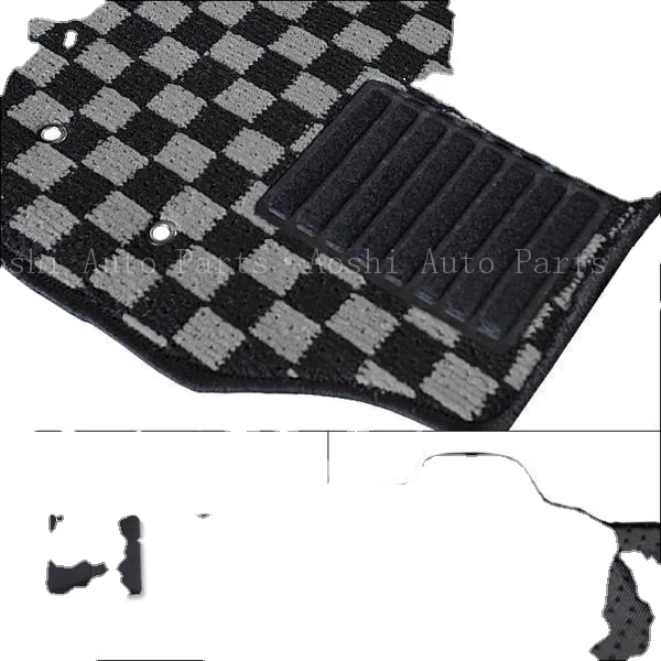 

Использование для Hiace 2005-2020 Grandia Commuter Qntum Hiace200 Автомобильный коврик Передние подушечки для ног Коврик с широким кузовом и ручным приводом