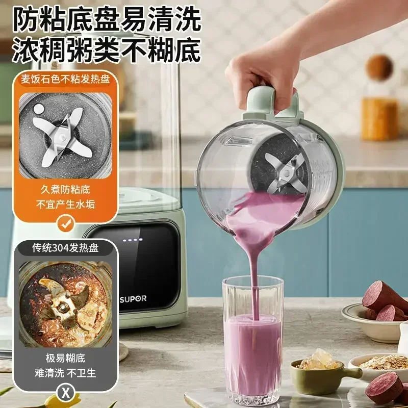 Bass Wall Breaker: 1.5L. High Speed Blender. Large Capacity. Fully Automatic. For Kitchen. Blender Machine.