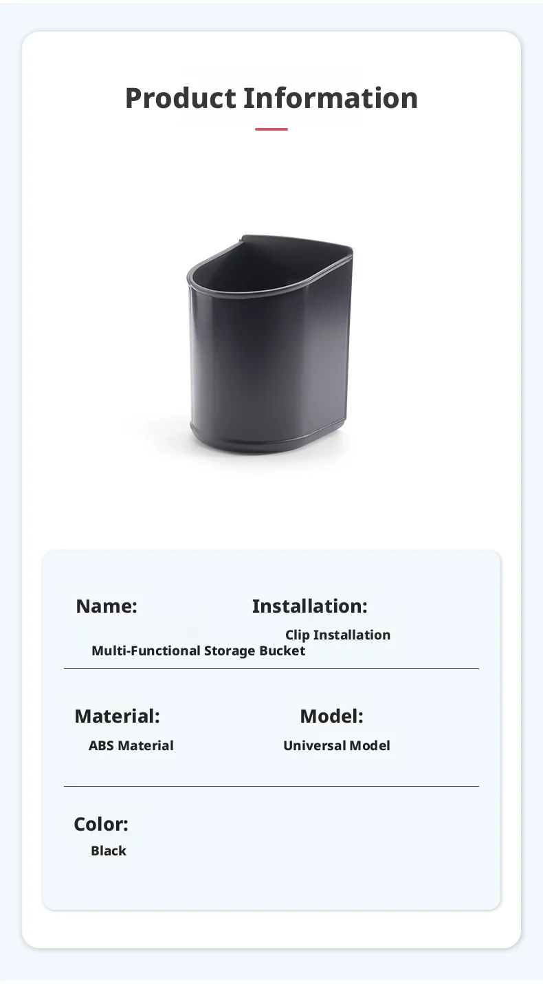 SEAMETAL Auto-Türbecherhalter Aufbewahrungsbox mit Rückenclip-Design Universeller Getränkehalter Organizer Wasserdichte Auto-Rücksitz-Getränkebox – Detail 11