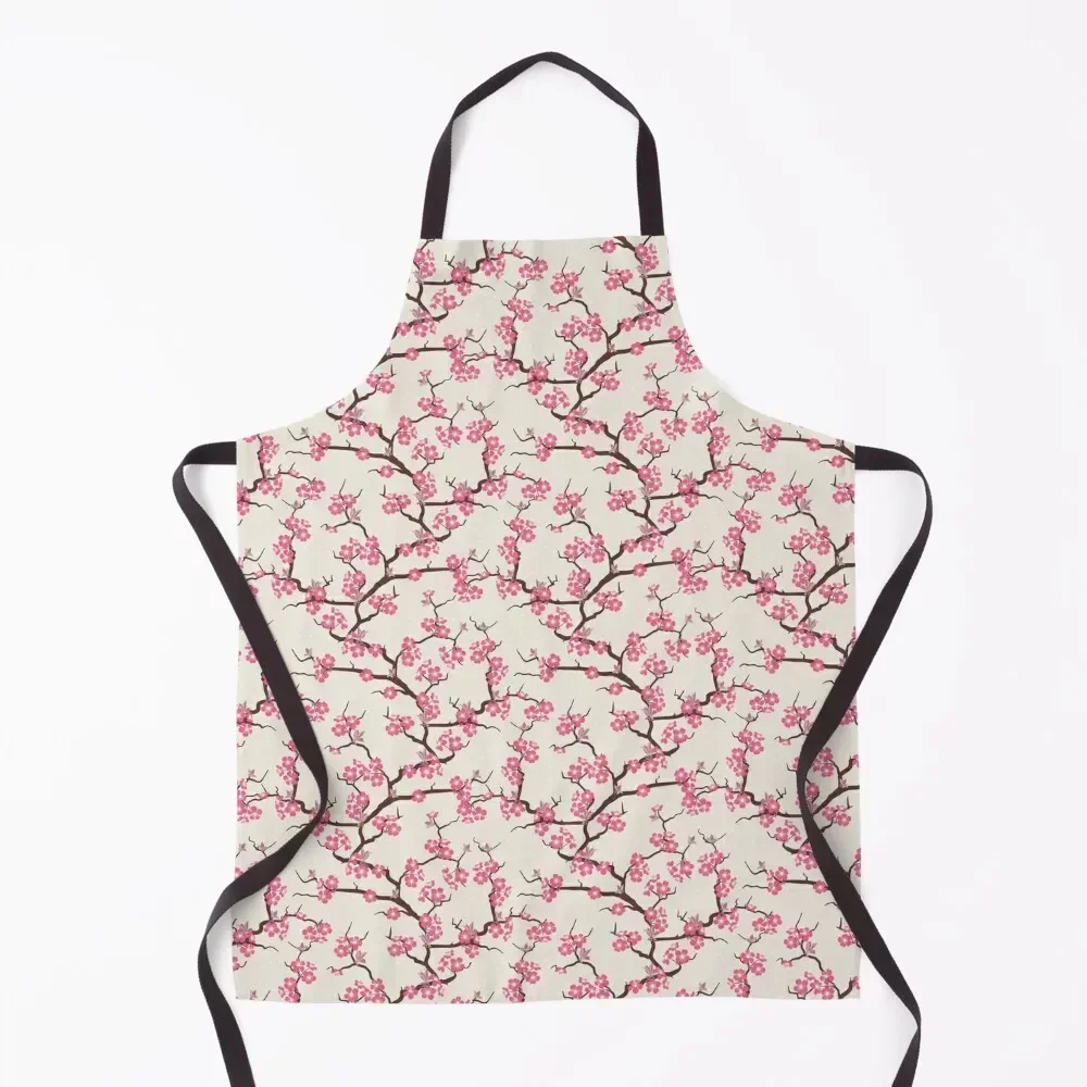 

Cherry Blossom Apron Hairdressing Hairdresser Accessories Cute Kitchen Kitchen Special Accessories For Cosmetologist Apron