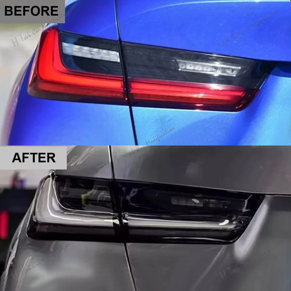 LED Tail Lights For 2019-2024 BMW 3 Series G20 G28 G80 M3 GTS Rear Lamps Taillights Brake Light Turn Signal Car Light Assemblies view 2