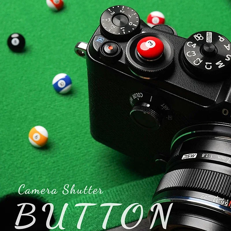 Metal Camera Soft Shutter Release Button for Fujifilm X-T4 X-T3 X-T2 X-T20 X-T30 X-E3 X-PRO3 X100T Leica M11 M10 M240
