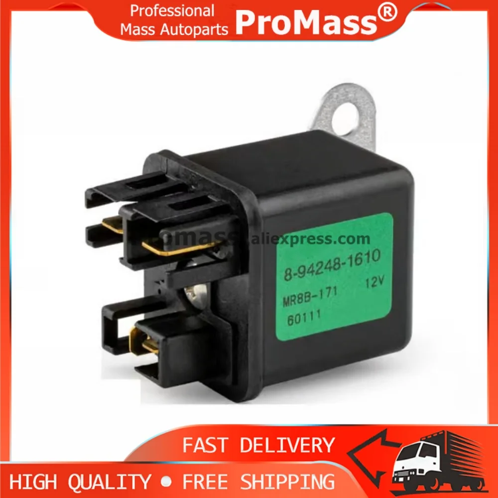 12V Mover Part Preheating Relay Glow Plug for Kubota Yanmar for Isuzu Hitachi ZAXIS27U ZAXIS50U ZAXIS40U 8942481610 8-94248-1610