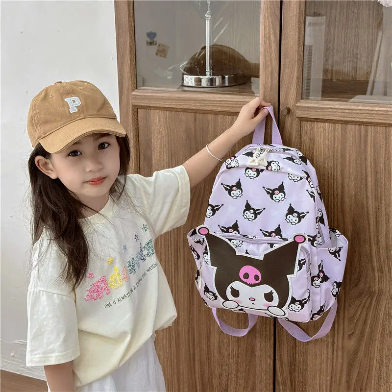 Sanrio Kuromi School Bag, Lightweight, High-looking, Large-capacity Kindergarten School Bag, First-grade Children's Backpack