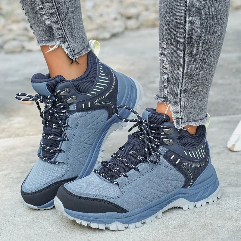 Женская дышащая походная спортивная обувь, мужские дизайнерские спортивные ботинки высокого класса для работы на открытом воздухе 37-41