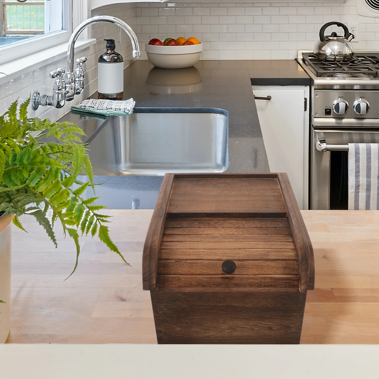 

Rice Container Large Capacity Airtight Storage Bin For Food Pantry Grain Cereal Organizer