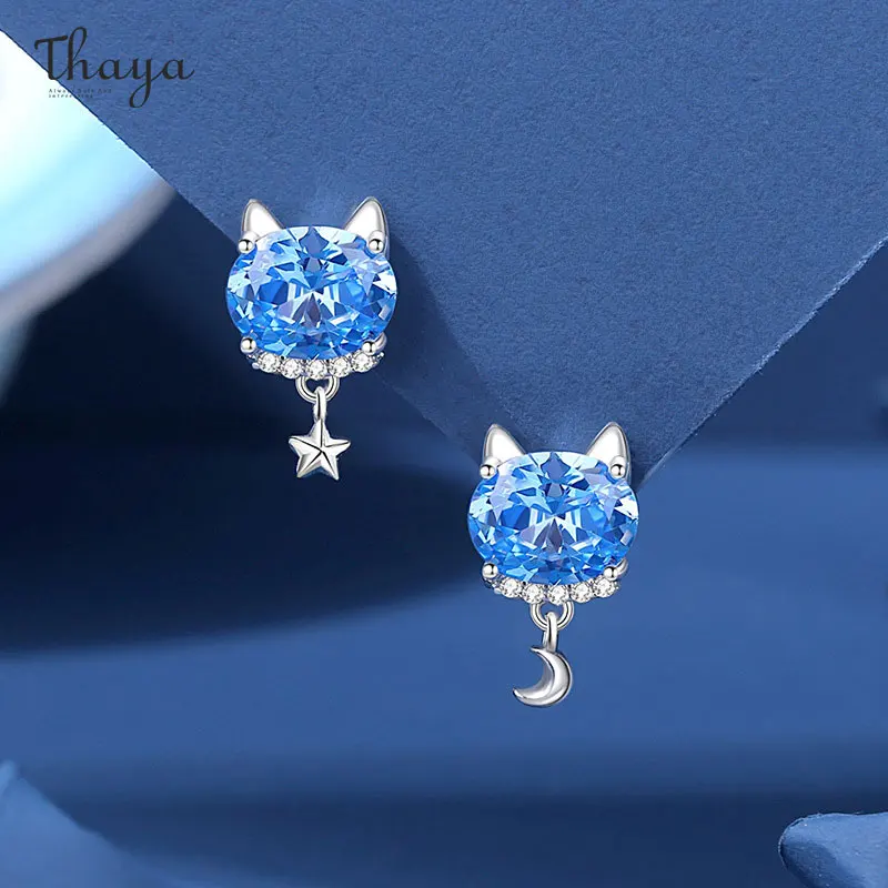 

Thaya S925 Sterling Silver Women Earrings Fashion Elegant Earring for Women Engagement Fine Jewelry Christmas Birthday Gifts