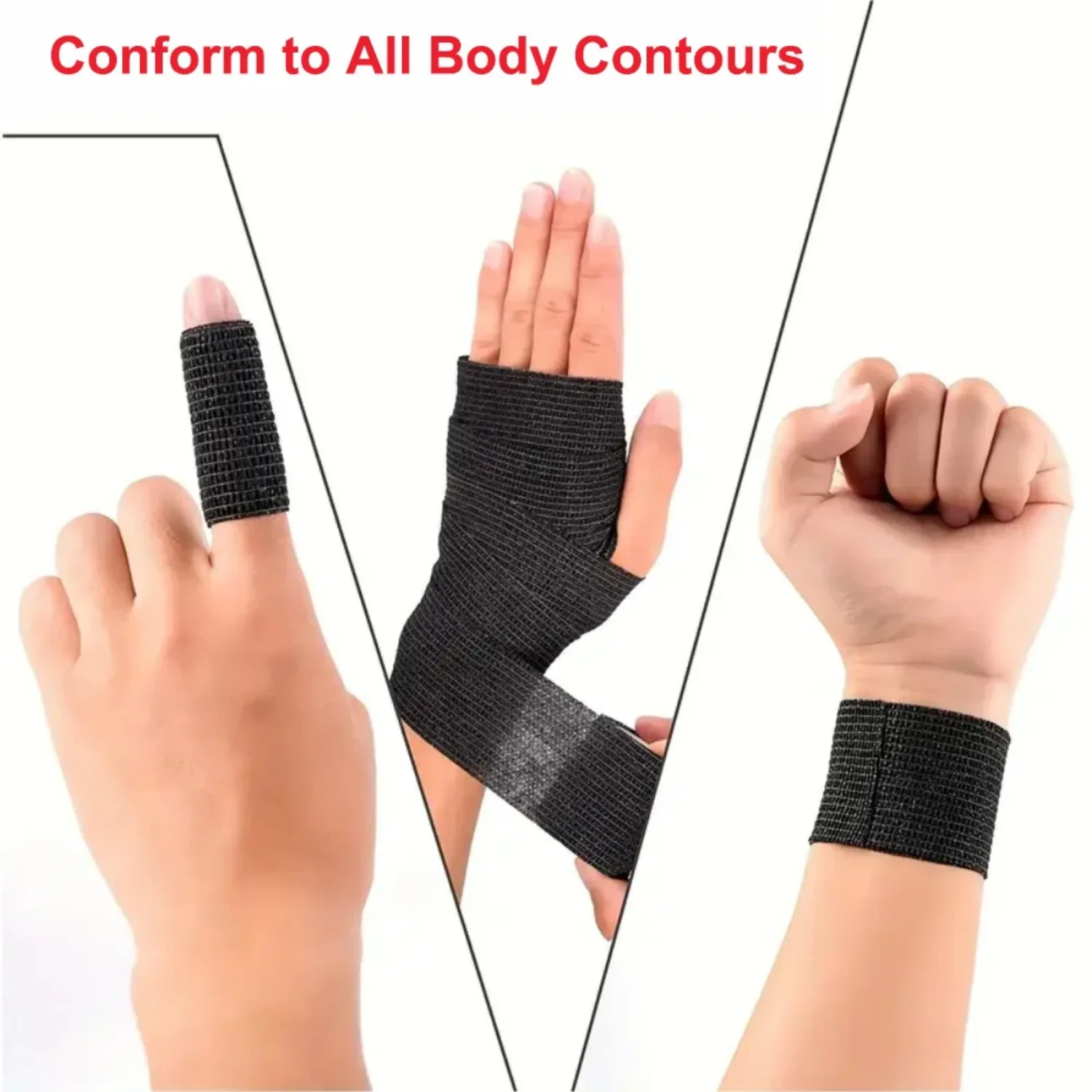 Tattoo Grip Bandage Cover Wraps Tapes Non-woven Waterproof Self-adhesive Tape for Pet Finger Wrist Protection Tattoo Accessories