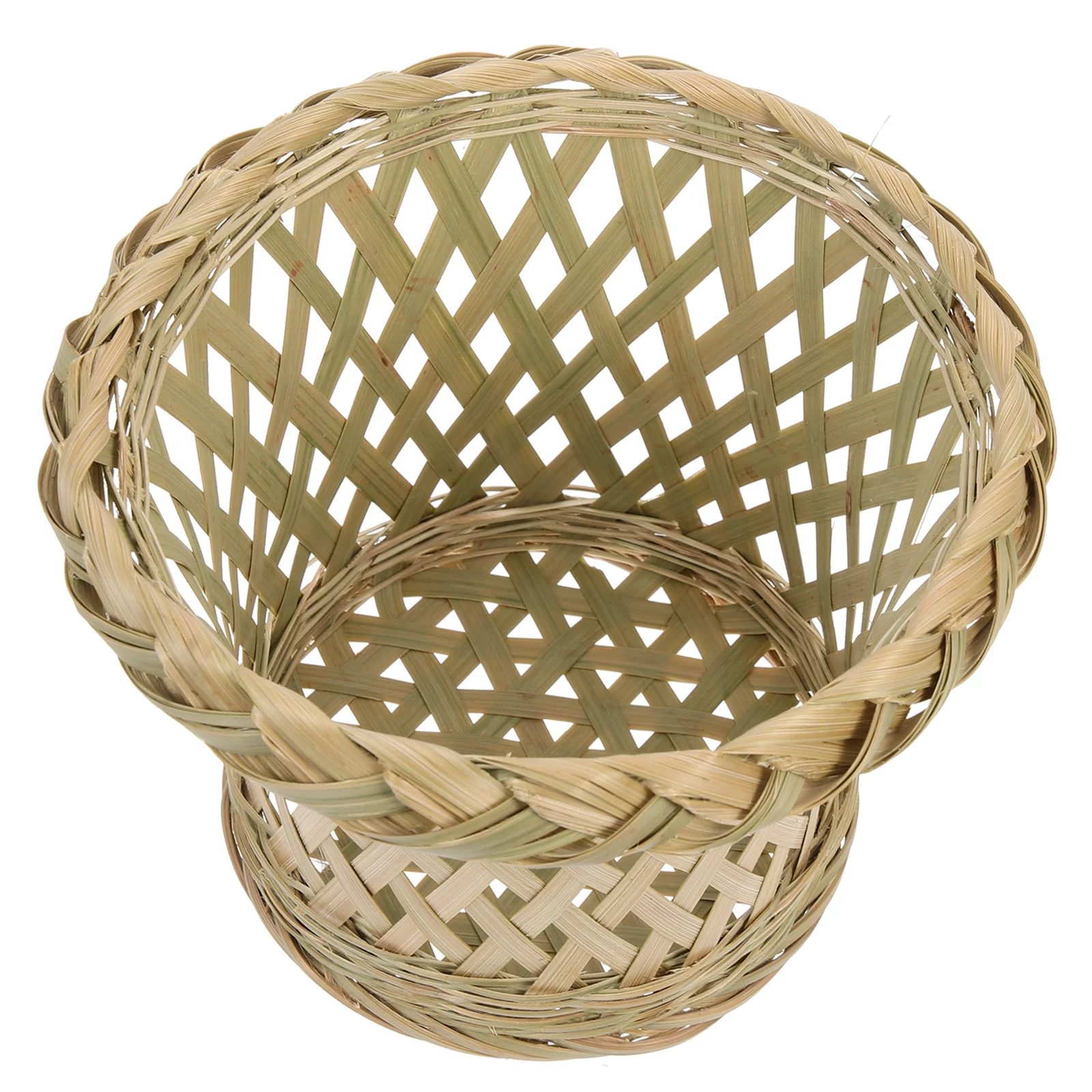 

Premium Bamboo Woven Storage Basket Fruit Food Holder Kitchen Home Use Multipurpose Container Organizer For Bakery