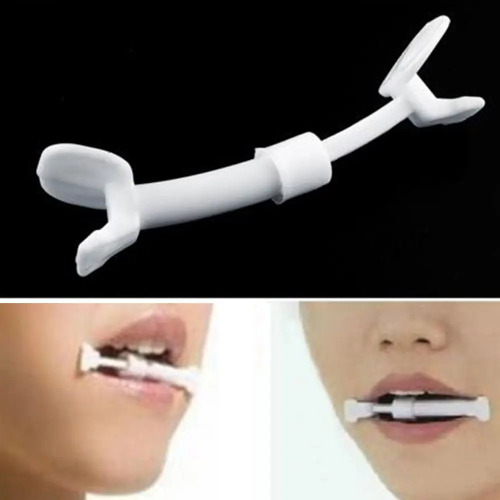 Quality Beauty Natural Facial Muscle Smile Exerciser Mouth Slim Piece Toner Flex Clip Face Smile Mouth Toning Exercise Slim