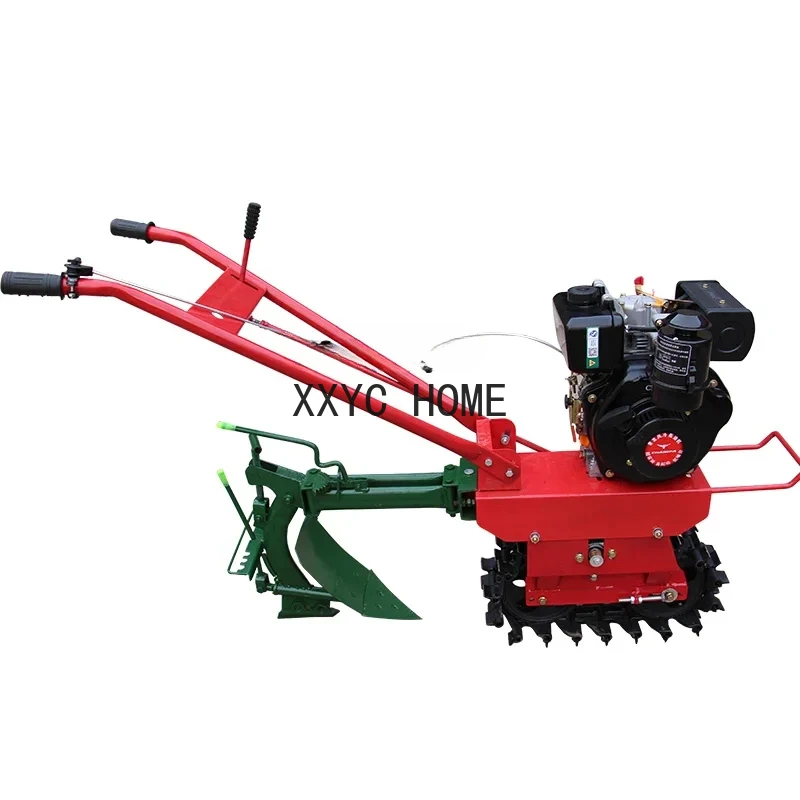 

Гусеничный микрокультиватор, гусеничный микрокультиватор, Одноколесный аппарат для подготовки почвы, газовый омертвевший осел, твердый землеройный аппарат