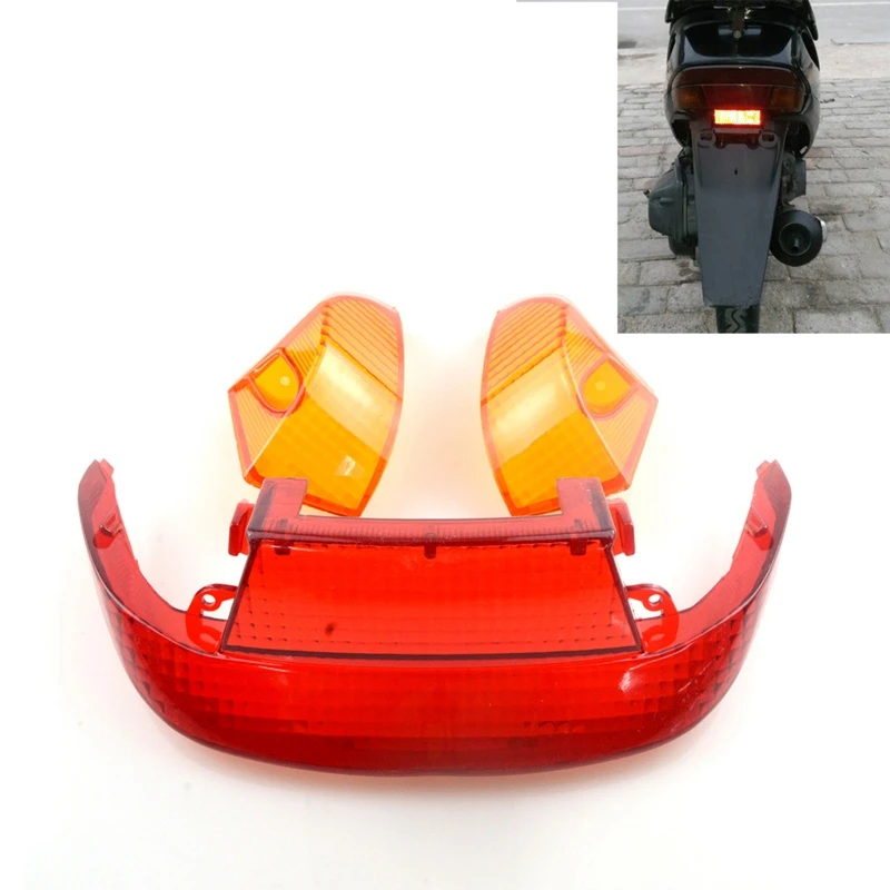 For Honda DIO AF27/AF28 Motorcycle Scooter Rear Brake Light Cover Tail Light Glass Cover Taillight Cap