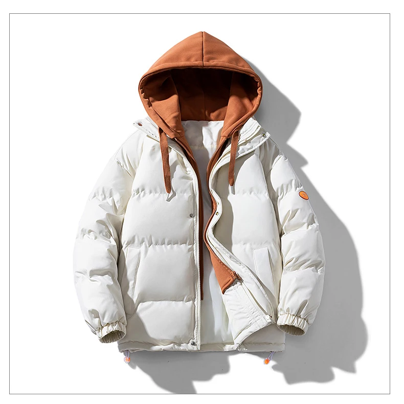 Winter Wattierte Jacke Frauen Patchwork Verdickt Winddicht Reise Casual Mäntel Männer Warme Bequeme Camping Mode Sport Jacke – Detail 8