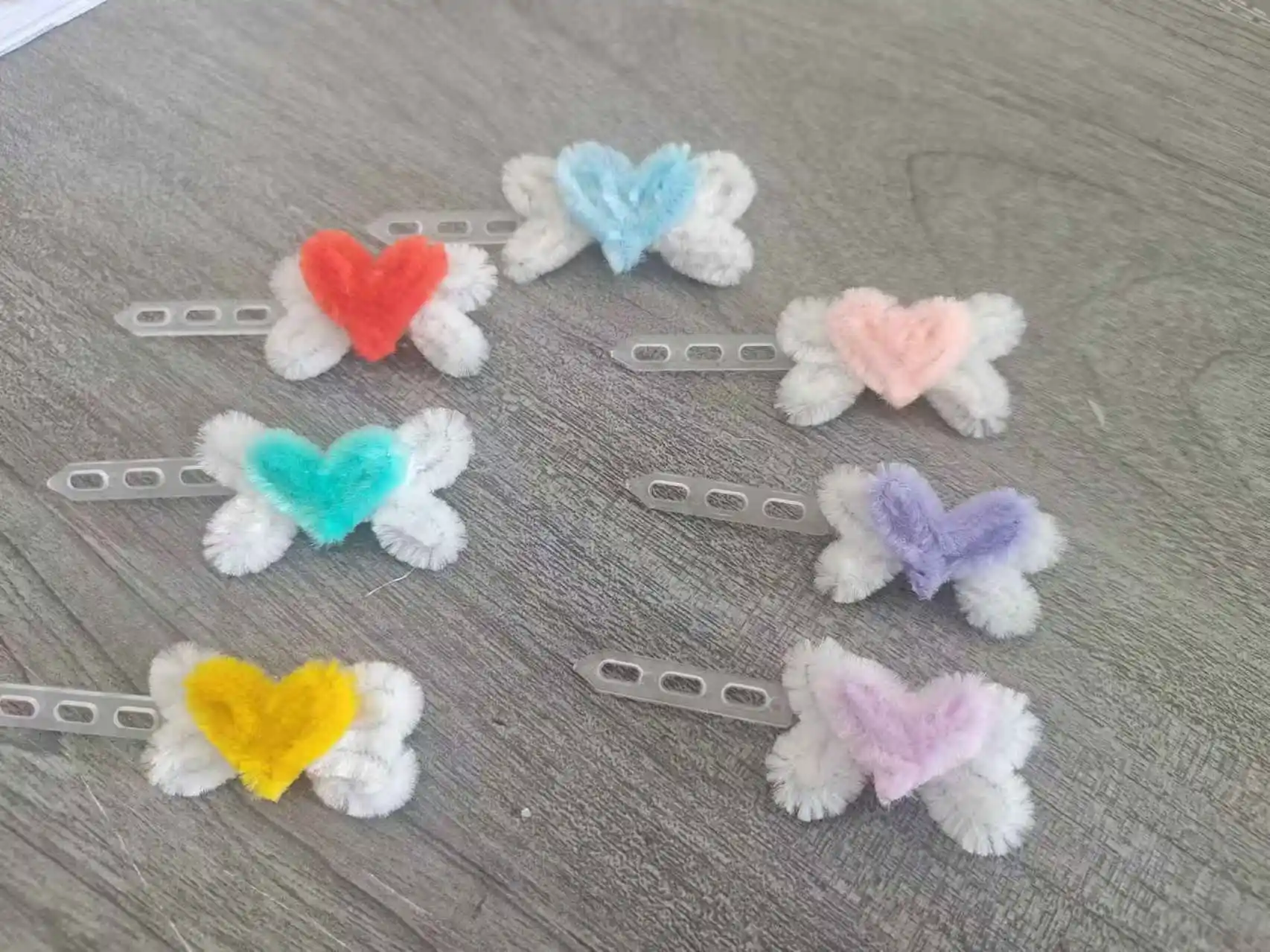 5 Pcs Heart Lovely Small Dog Cat Hair Clips Crown Hairpins Puppy Pet Hair Barrette Pet Supplies Grooming Accessories