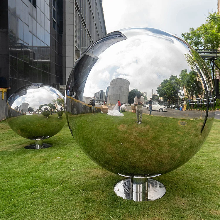 

201 304 316 Stainless steel garden decoration boutique ball indoor and outdoor decoration ball floating ball hollow ball custom