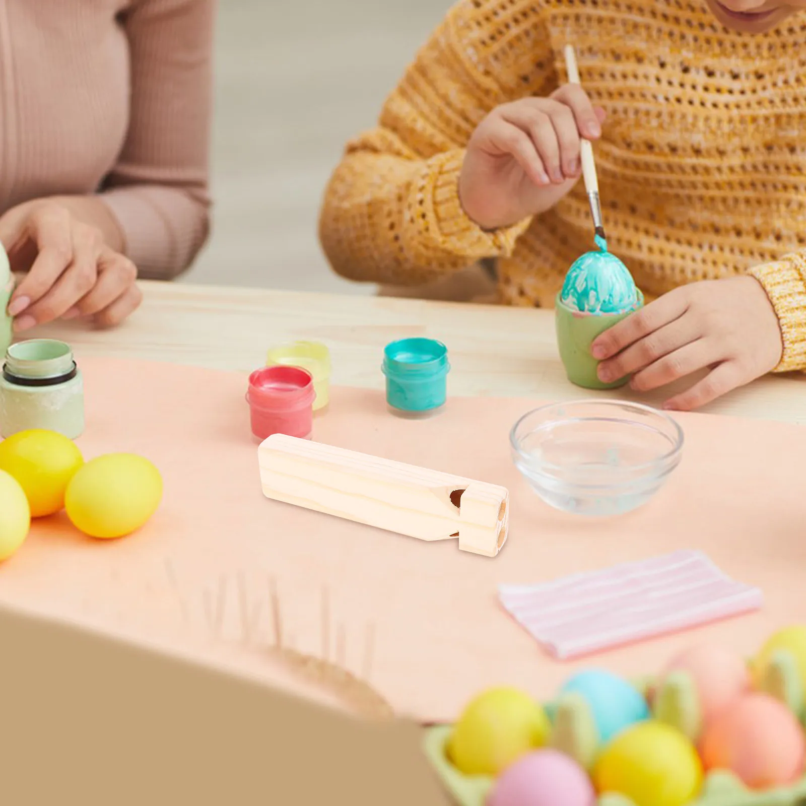 Wooden Train Whistle for Kids – DIY Paintable Educational Musical Toy, Eco-Friendly Solid Wood Whistle