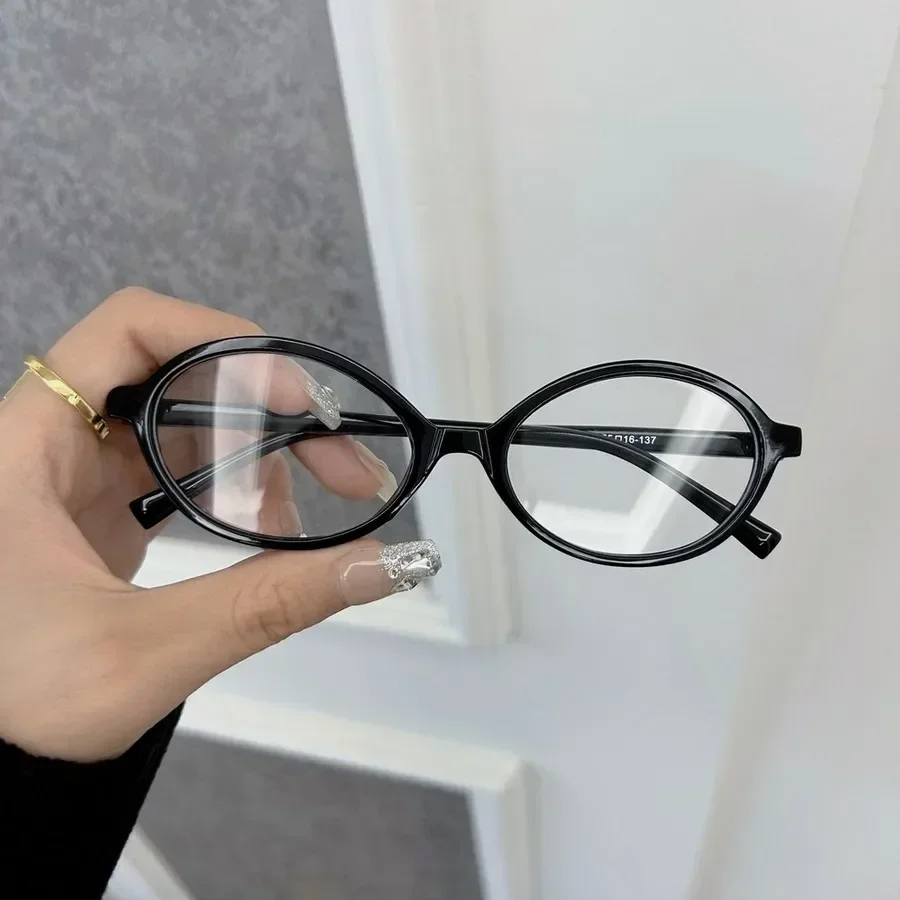 Fashion Beautiful Oval Eyeglasses Frames Women Men Transparent Clear Brand Designer Optical Cool Frame Oculos