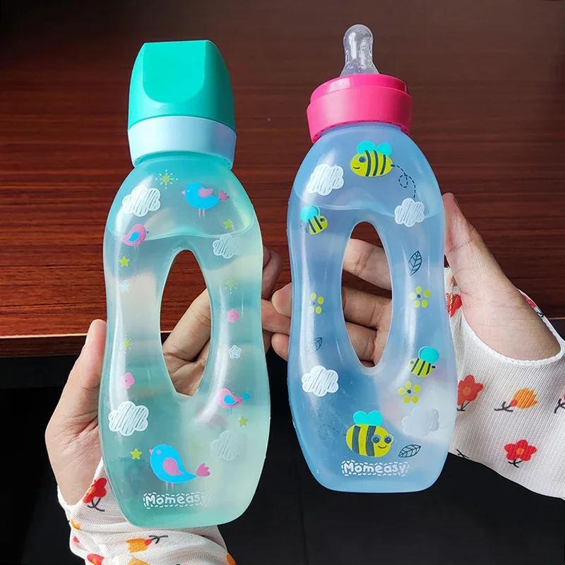

Baby Nipple Bottle Baby Straw Bottle Newborn Bottle PP Feeding Kids Boys Girls Anti-choking Bottles Silicone Nipple