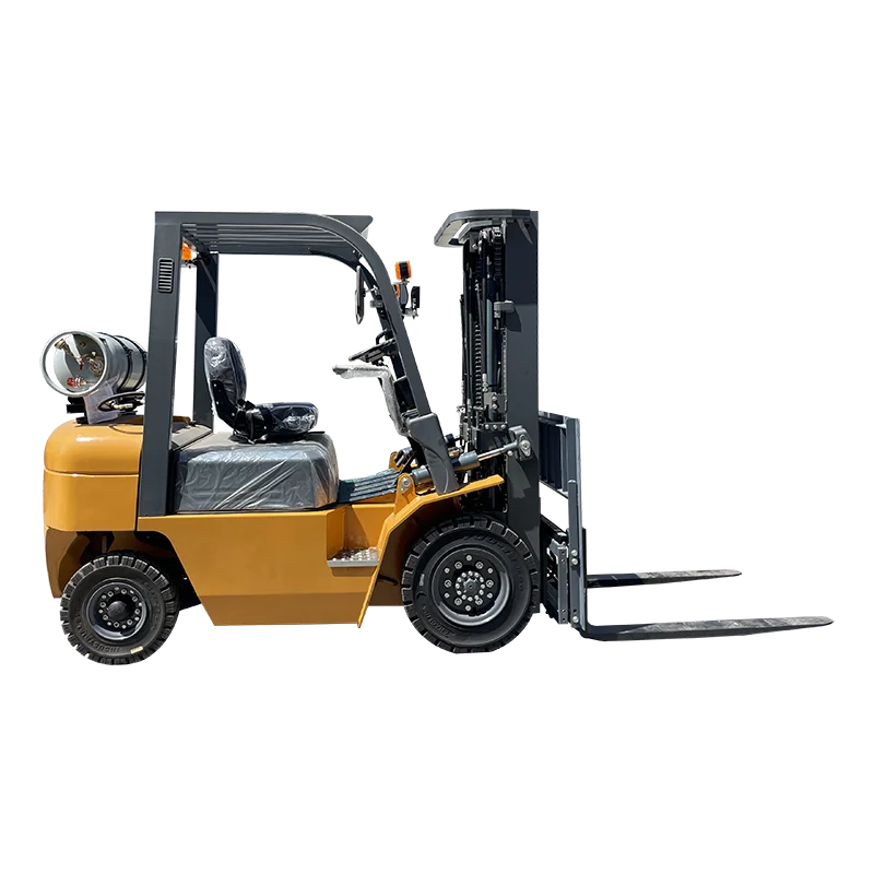 Diesel forklift 3 tons 5 tons lifting crane transporter multi-function ride-on transport stacker two-wheel drive diesel forklift