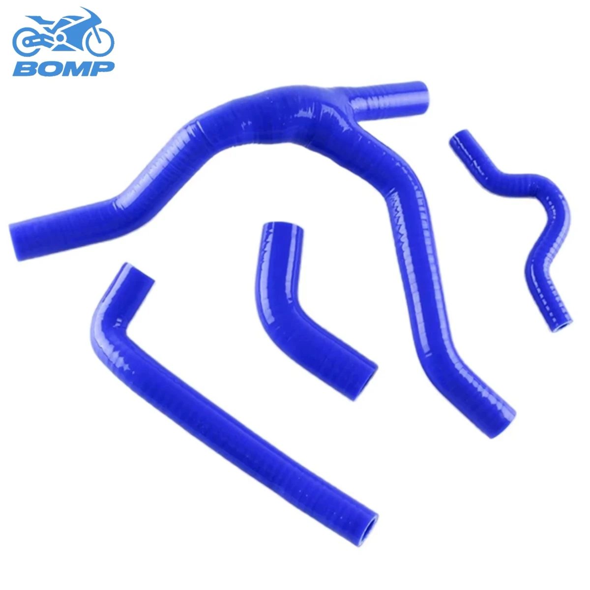 FOR KAWASAKI KXF 250 KXF250 2007-2008 Radiator Hoses Silicone Tubes Kit 4Pcs 11 Colors
