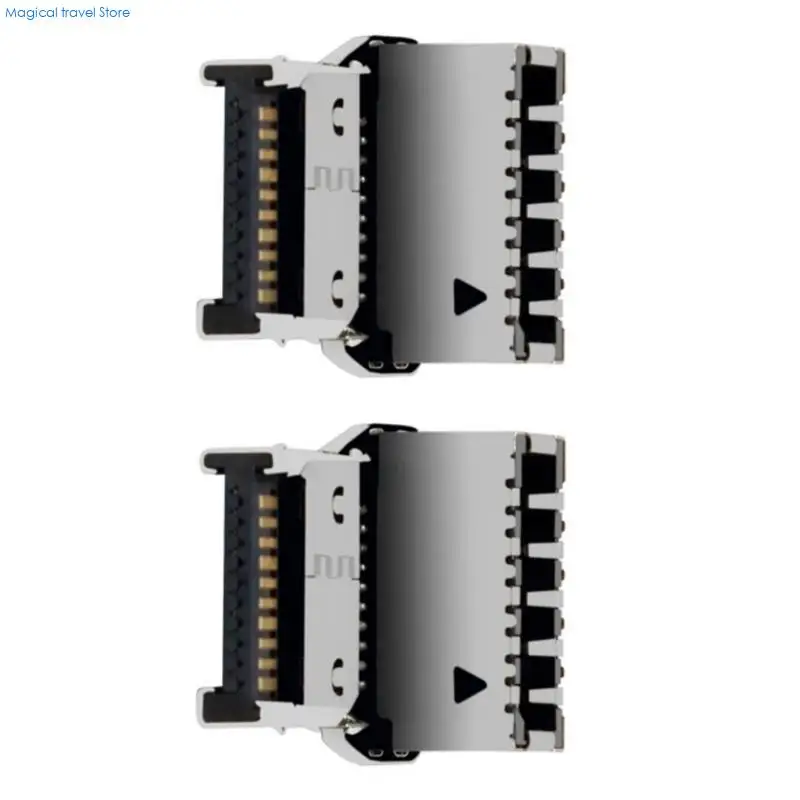 N2UB USB 3.2 Internal Adapter Male To Female 90 Degree Angled Connectors Front Panel Computer Installation 20Gbps Transfer Speed